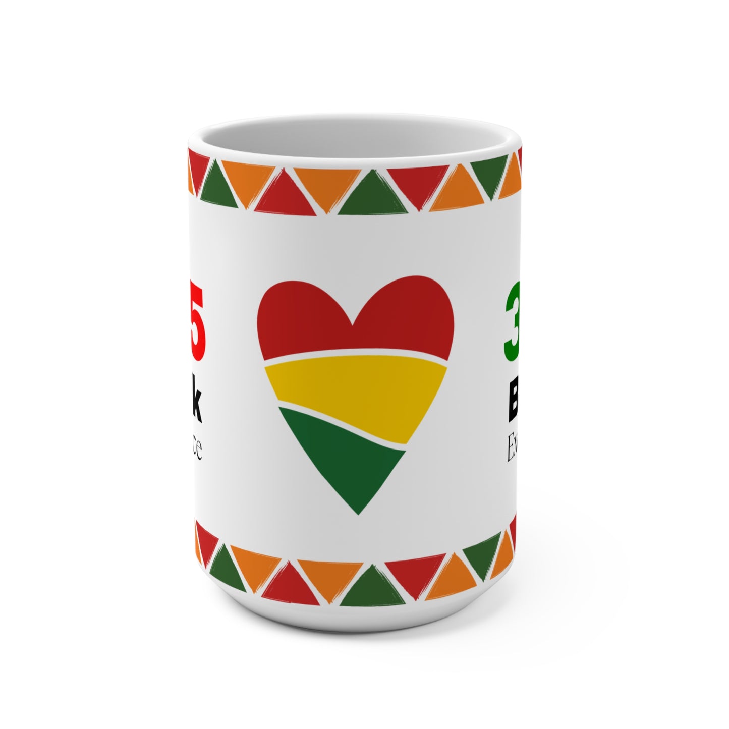 Black Excellence White Mug